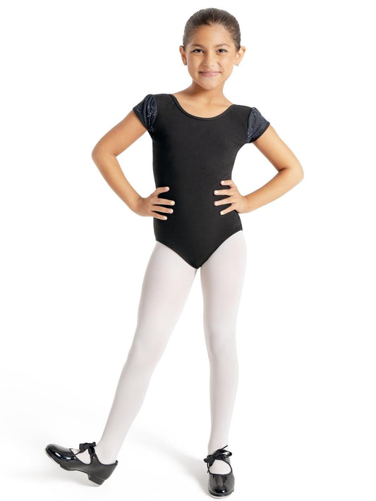 Puff sleeve leotard