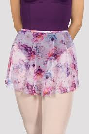 Flo1 printed pull on skirt xs