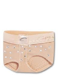 Capezio Rhinestone foot undeez