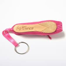 Pointe shoe keyring