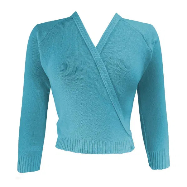 Starlite Long Sleeve Crossover Cardigan (Shades Vary)