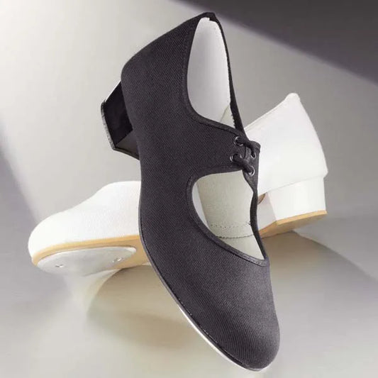 Canvas Low Heel Tap Shoes (Starlite 1&2 Tap & Modern)