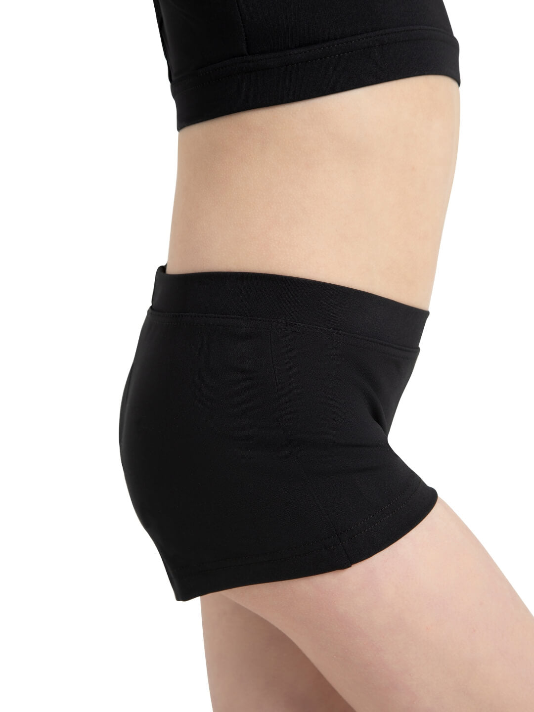 Capezio Team Basics Boy Cut Low Rise Shorts - Kids