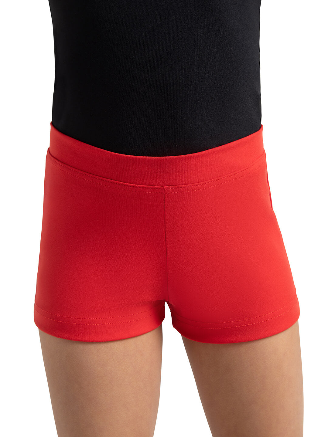Capezio Team Basics Boy Cut Low Rise Shorts - Kids