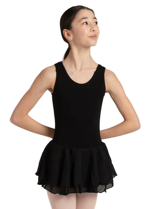 Capezio Double Layer Skirt Tank Dress - Girls