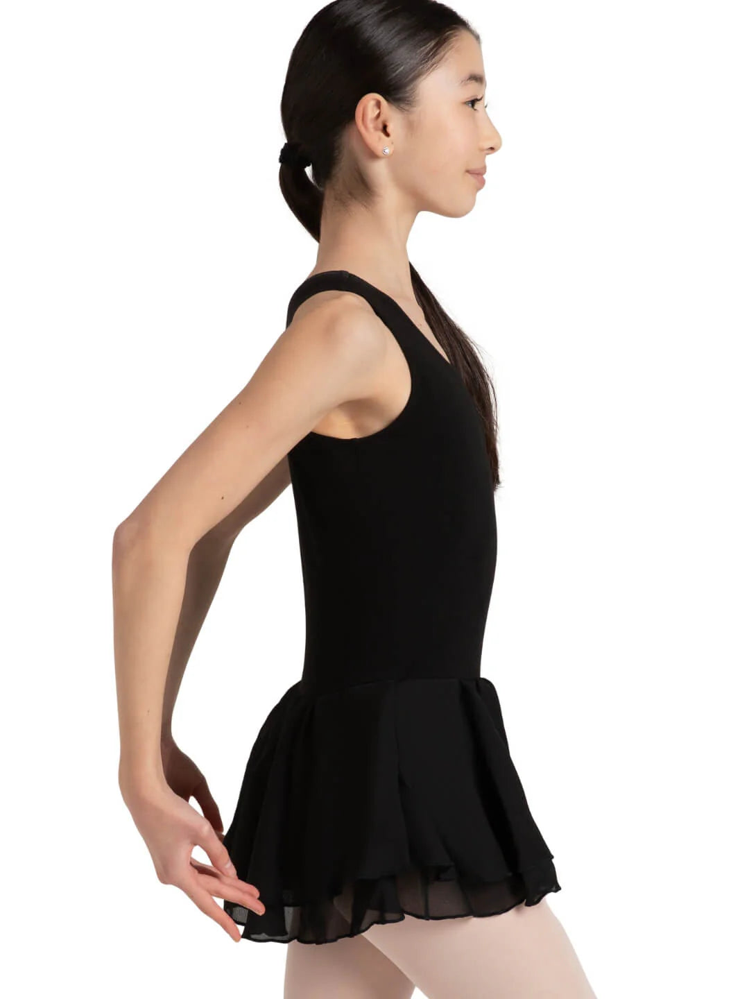 Capezio Double Layer Skirt Tank Dress - Girls