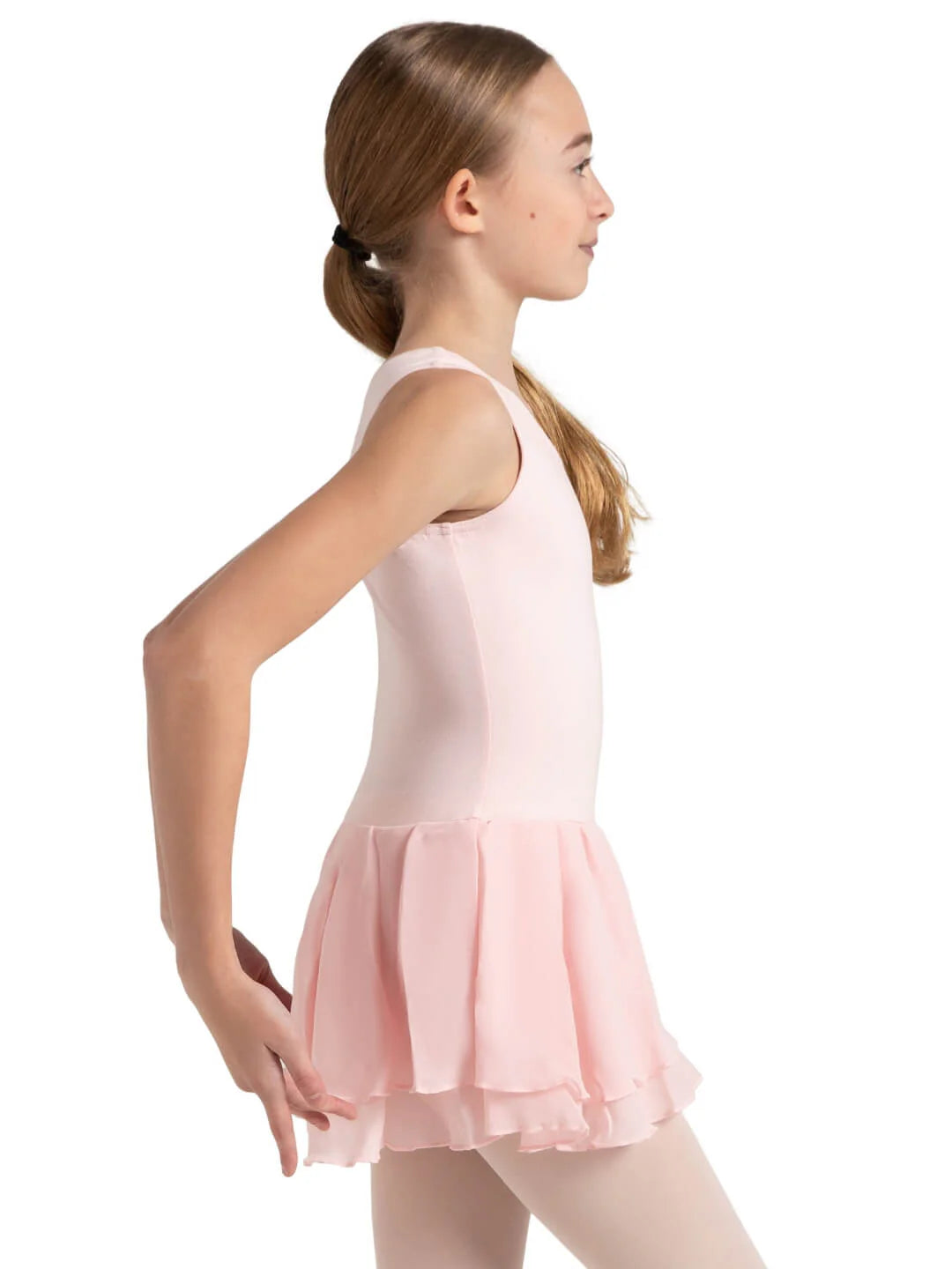 Capezio Double Layer Skirt Tank Dress - Girls