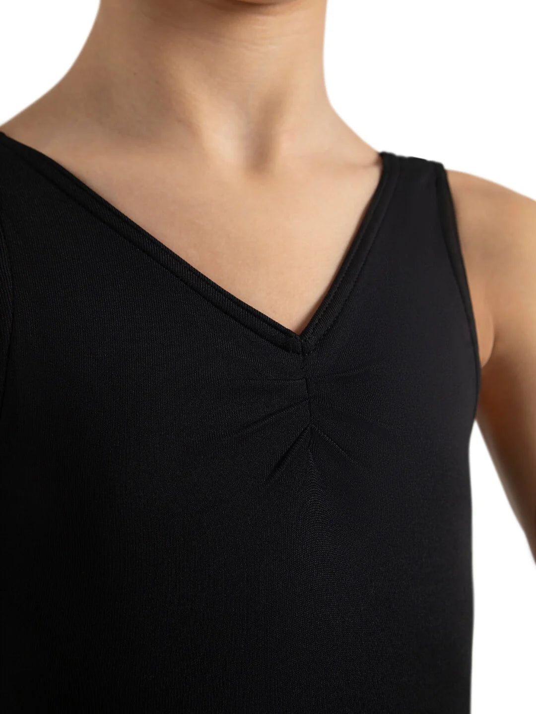 Capezio Pinch Front Tank Dress - Girls