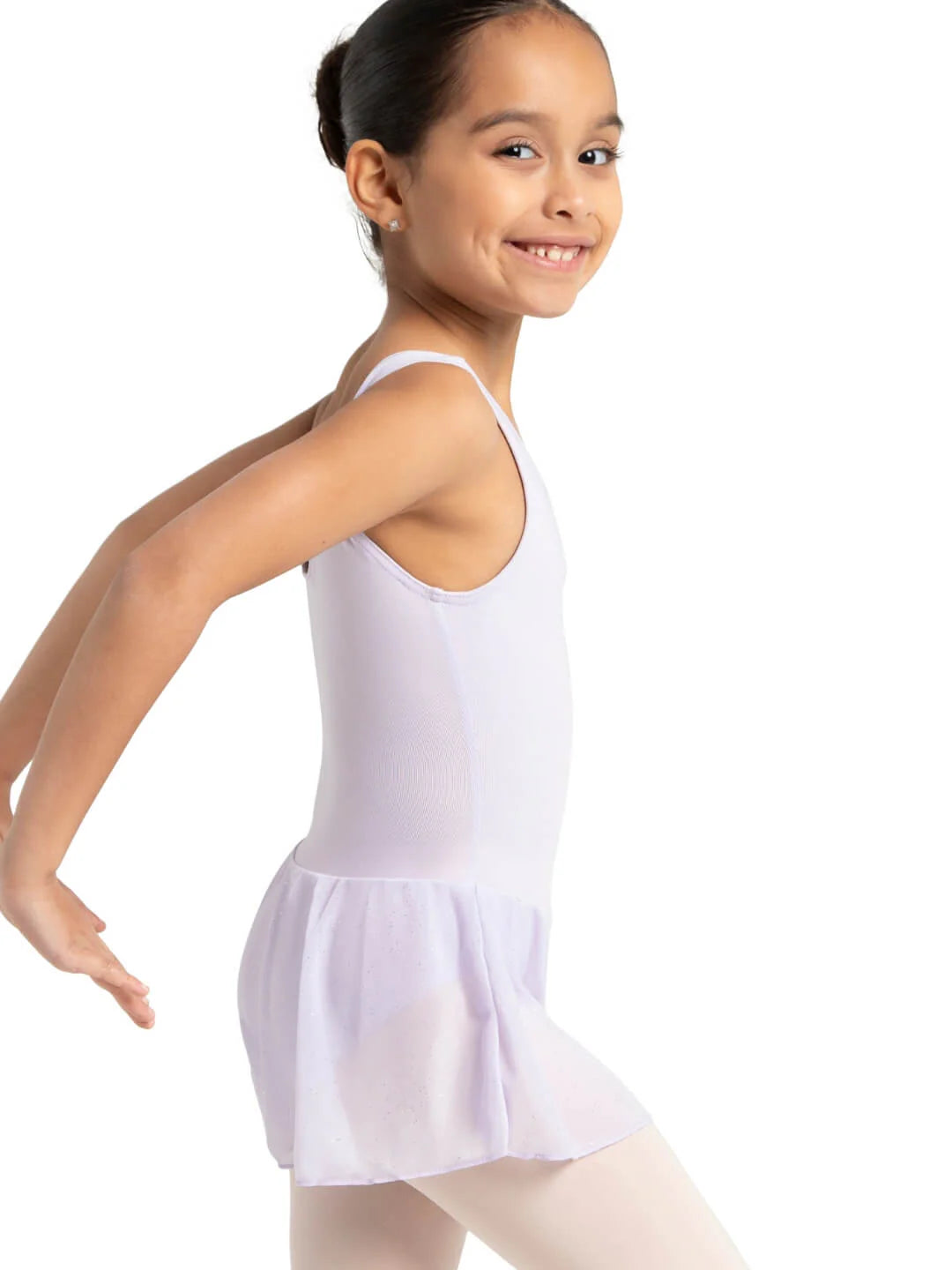 Capezio Pinch Front Tank Dress - Girls