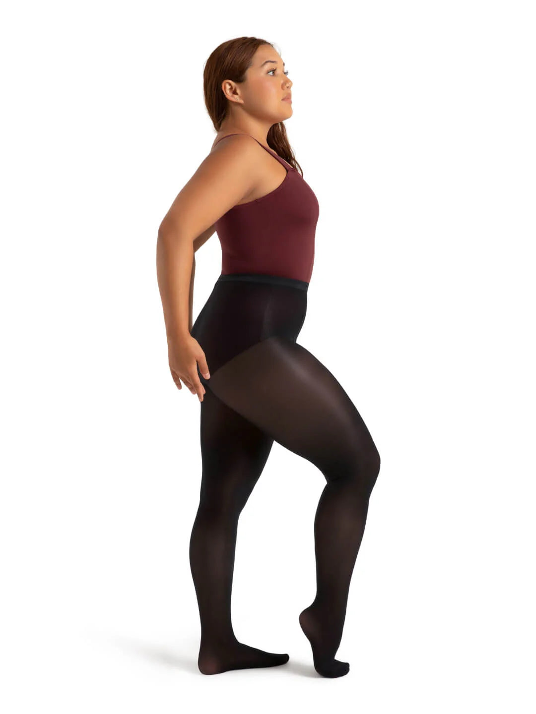 Capezio Ultra Shimmery Footed Tights