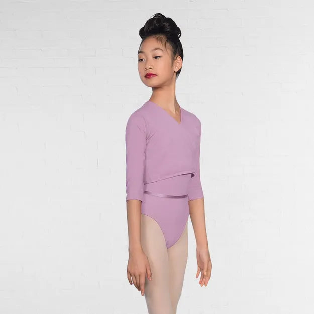 1st Position Cotton/Poly X Over Cardigan 3/4 Length Sleeves