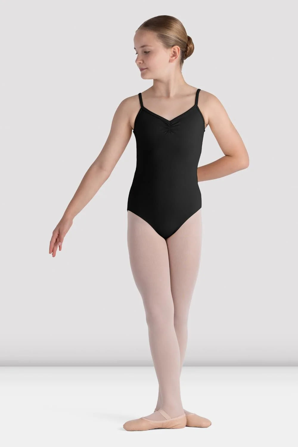 Bloch Girls Ari Camisole Leotard - Black