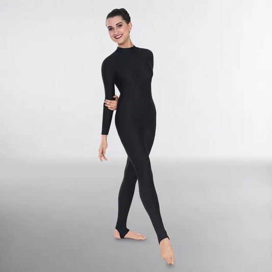 1st Position Toni Long Sleeved Keyhole Back Catsuit