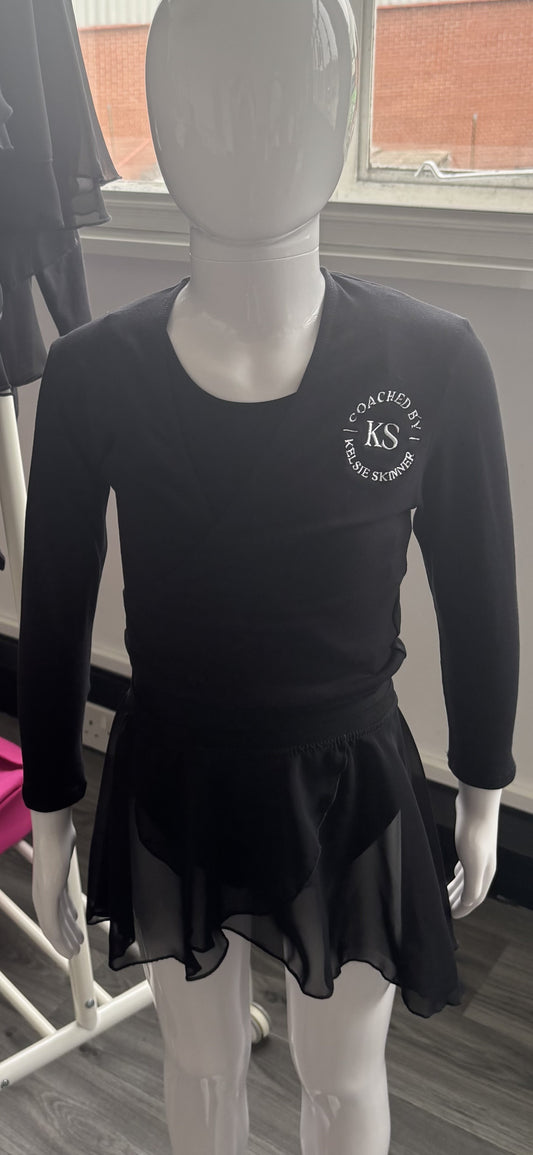 Coached by KS Ballet Wrap Cardigan