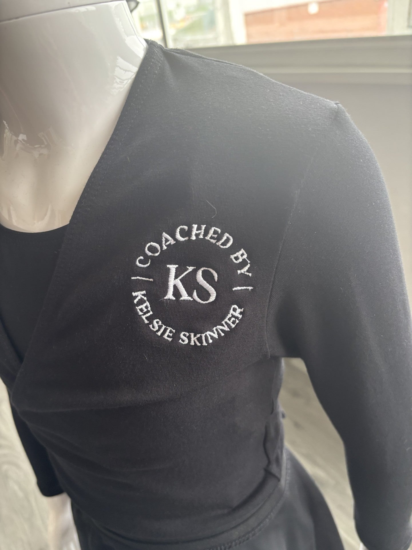 Coached by KS Ballet Wrap Cardigan